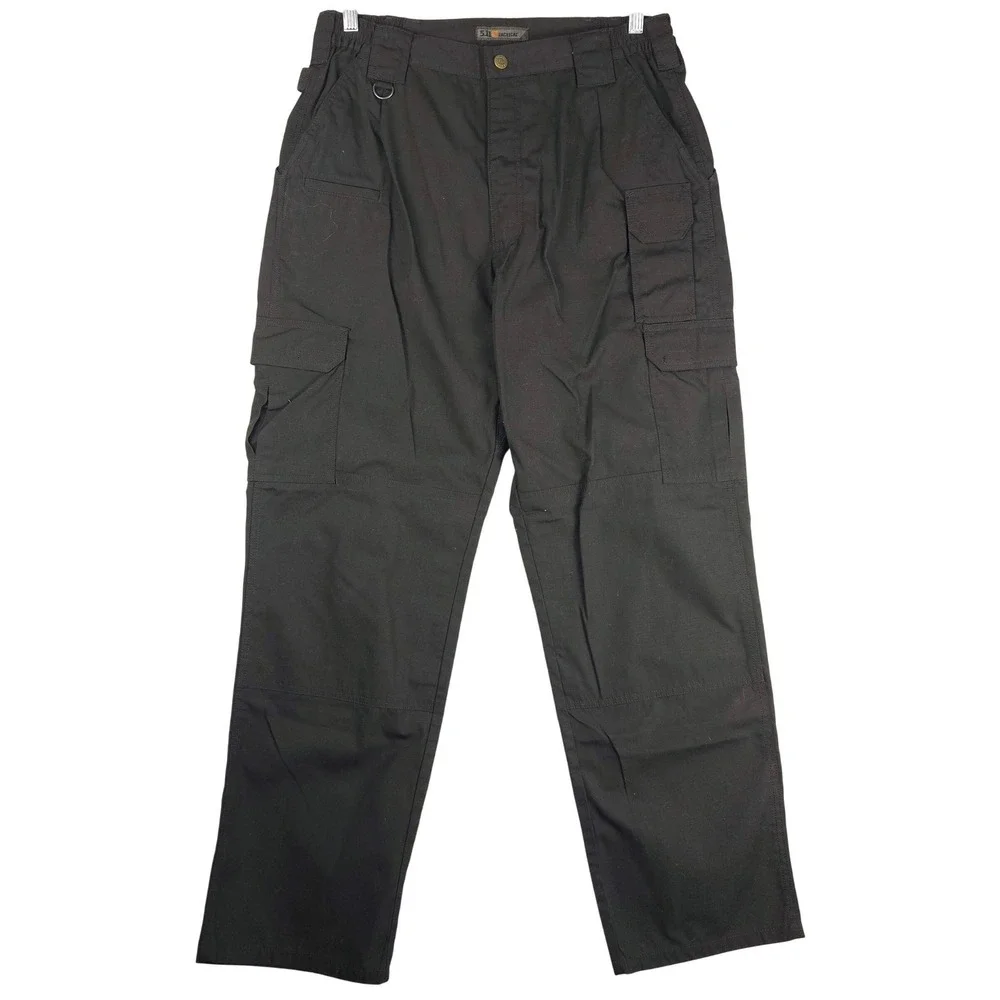 5.11 Taclite Pro Mens 74273 Cargo Pants Black Work Ripstop 34x32 (Fits 32x31)